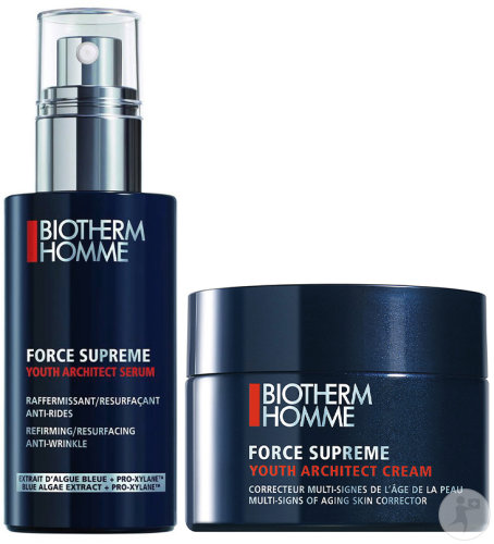 Biotherm Homme Routine Force Supreme Youth Architect Sérum 50ml + Crème 50ml