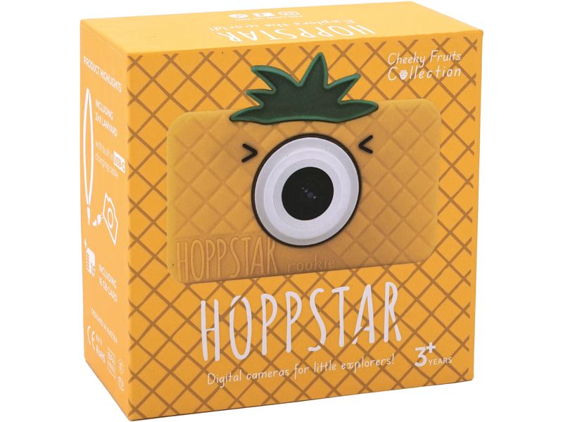 Hoppstar Kinderkamera Digitalkamera Hoppstar Rookie Kids pi Kamera mit beliebten Funktionen wie Fotorahmen, Fotofilter und Gesichtserkennung