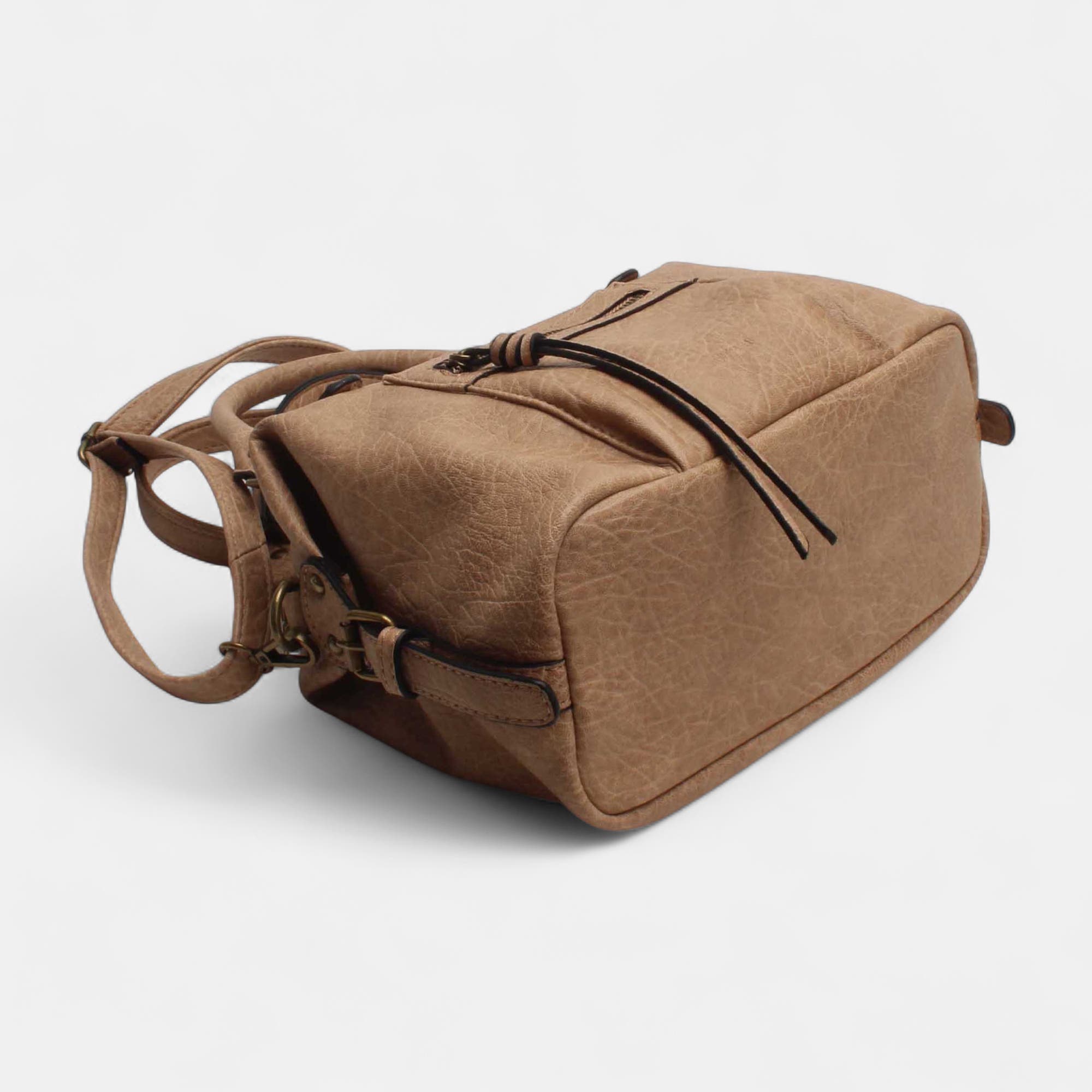 Sac bandoulière camel
