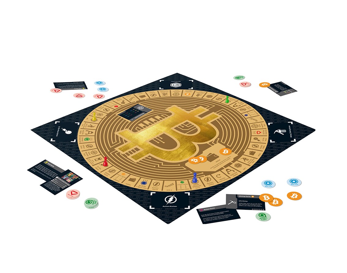 CRYPTOLY - Das Strategiespiel für die ganze Familie! Deutsche Version für 2-6 Spieler ab 8 Jahren