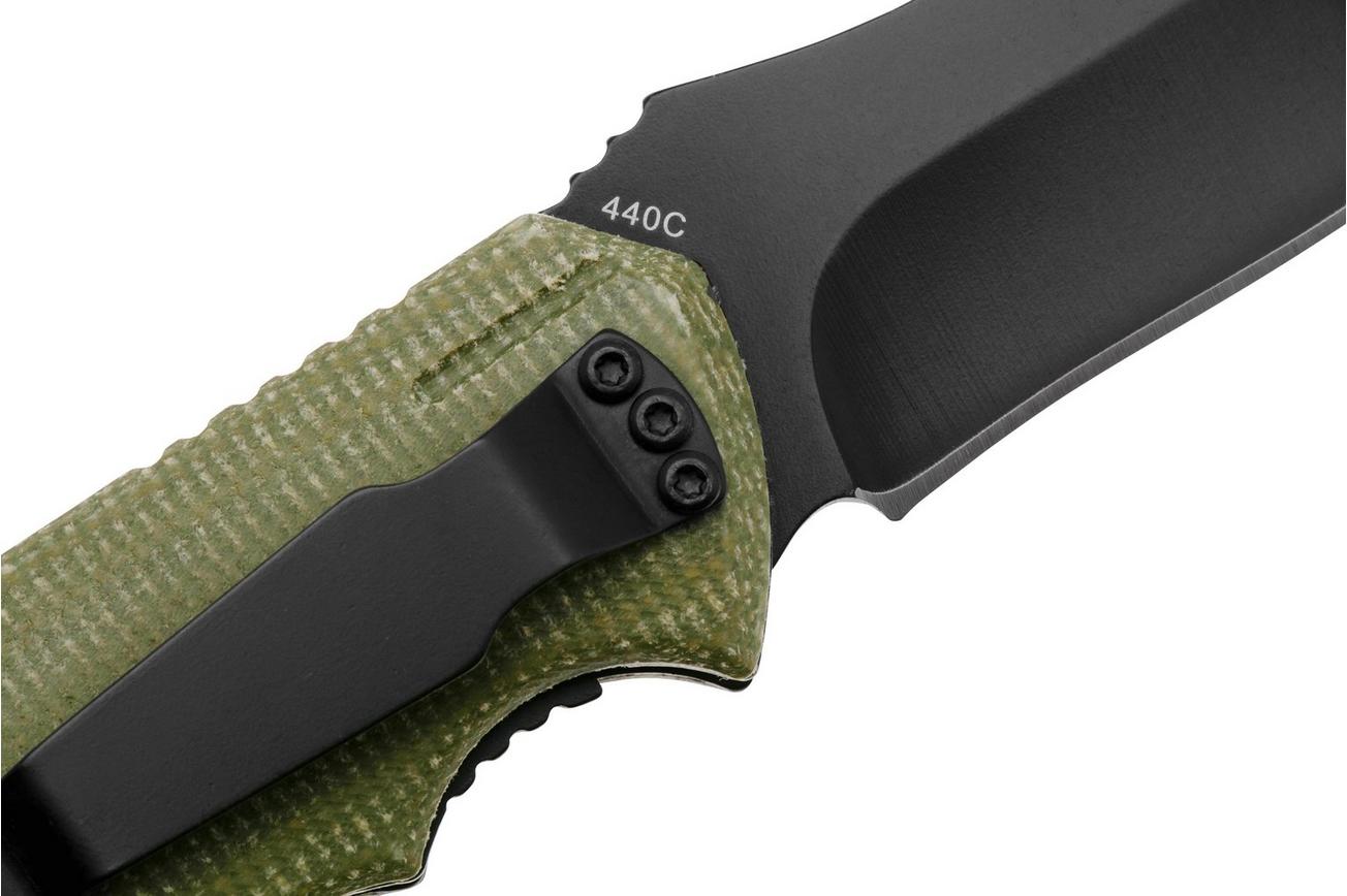 Böker Magnum Advance Pro 42 01RY306SOI Green Micarta, Knivesandtools Exclusive, zakmes