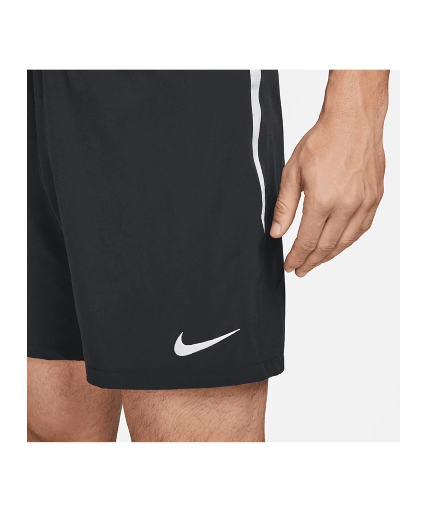 Nike Venom III Woven Short Schwarz Weiss F010