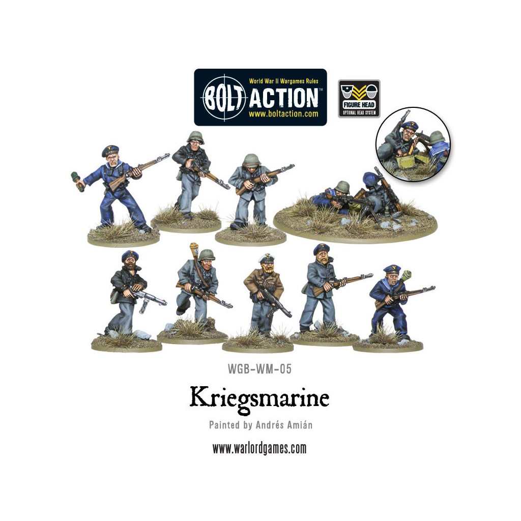 Bolt Action - German- Kriegsmarine Squad