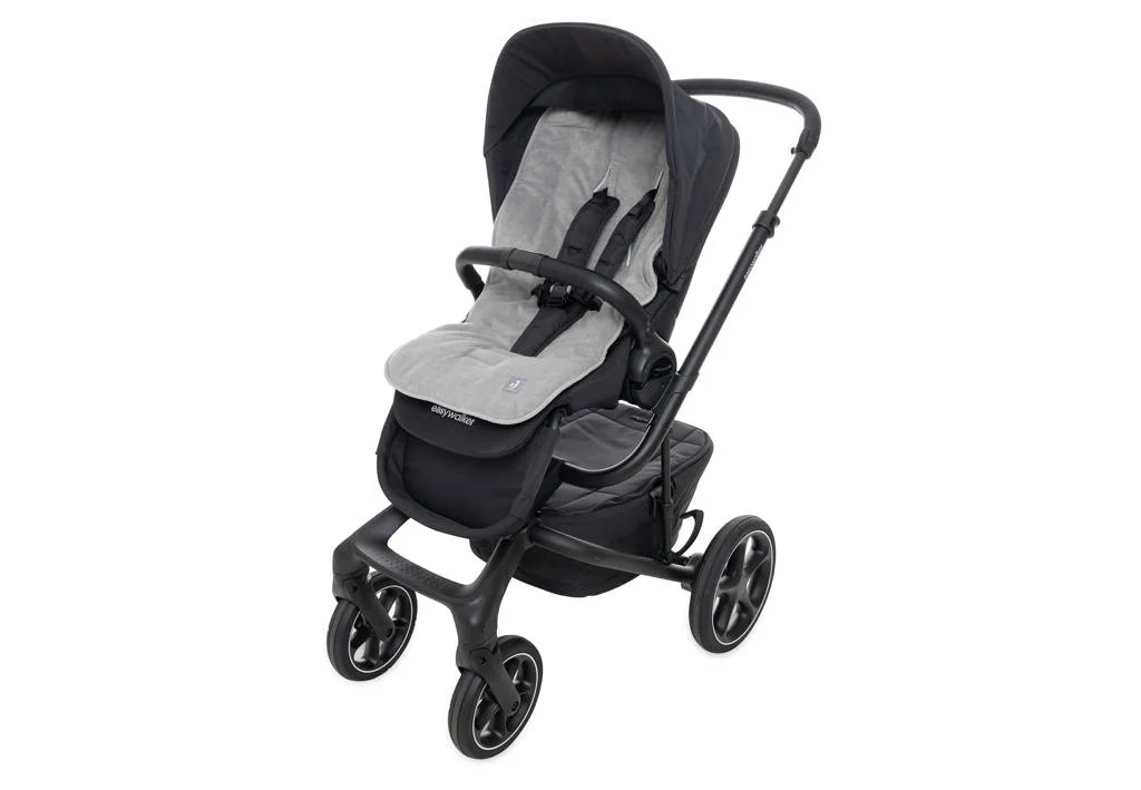 badstoffen inlegger voor de buggy Storm Grey
