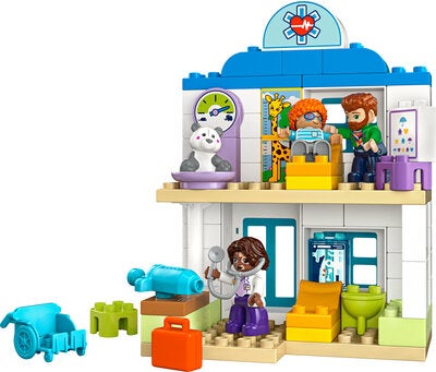 LEGO DUPLO Town 10449 For første gang: Besøk hos legen