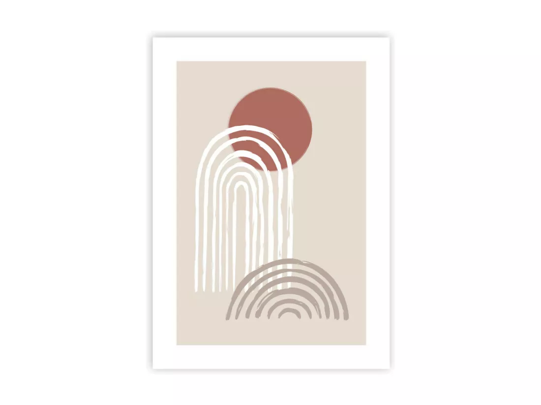 Affiche papier imprimé arche sans cadre