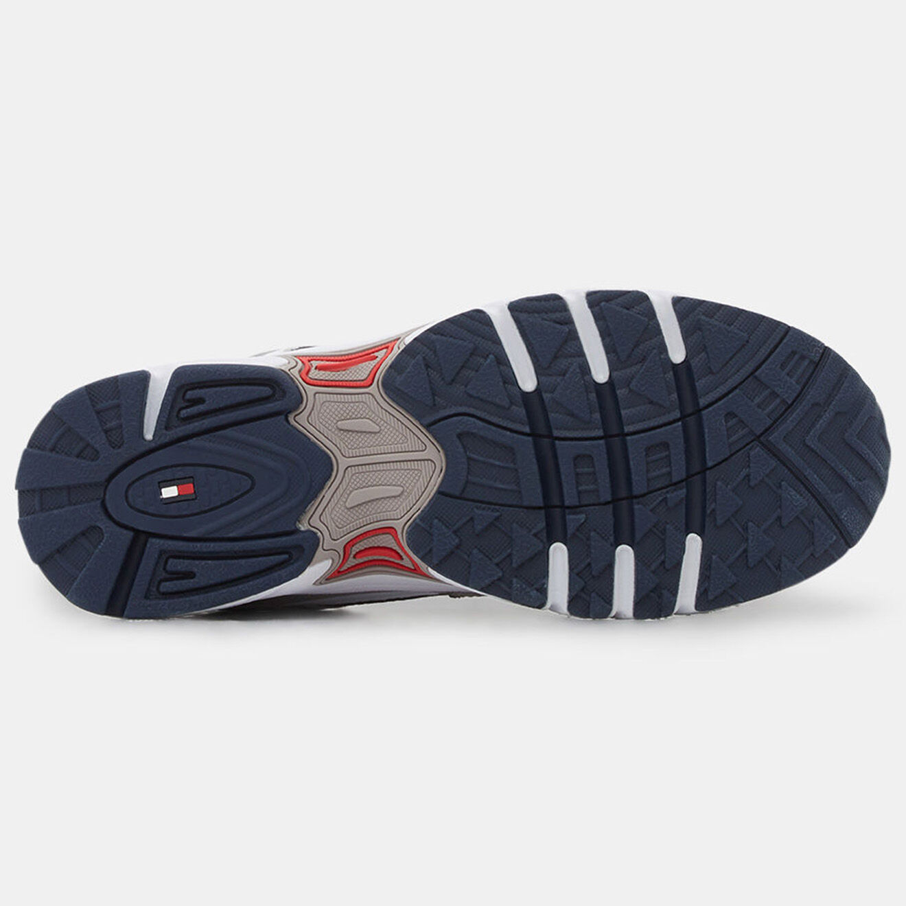 Tommy Hilfiger Baskets en Cuir archive runner bleu marine