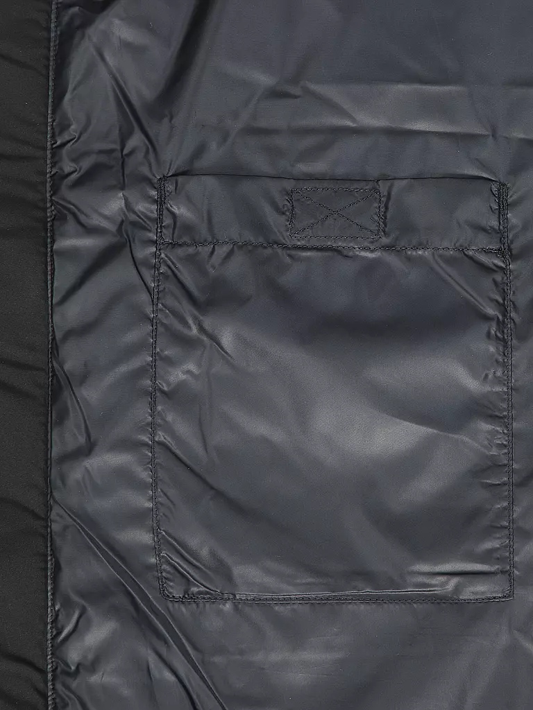 LACOSTE Daunensteppjacke schwarz
