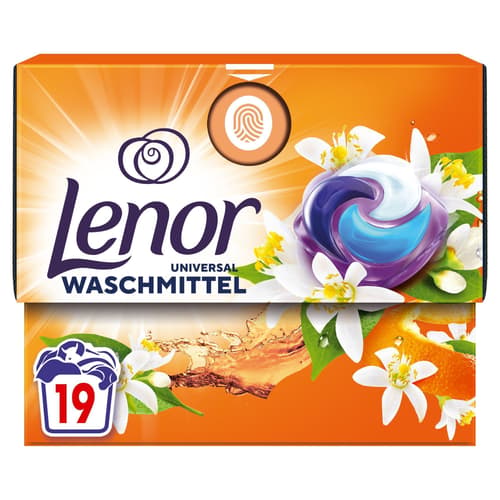 LENOR PODS® Waschkapseln, Duft Von Orangenblüte & Pfirsich