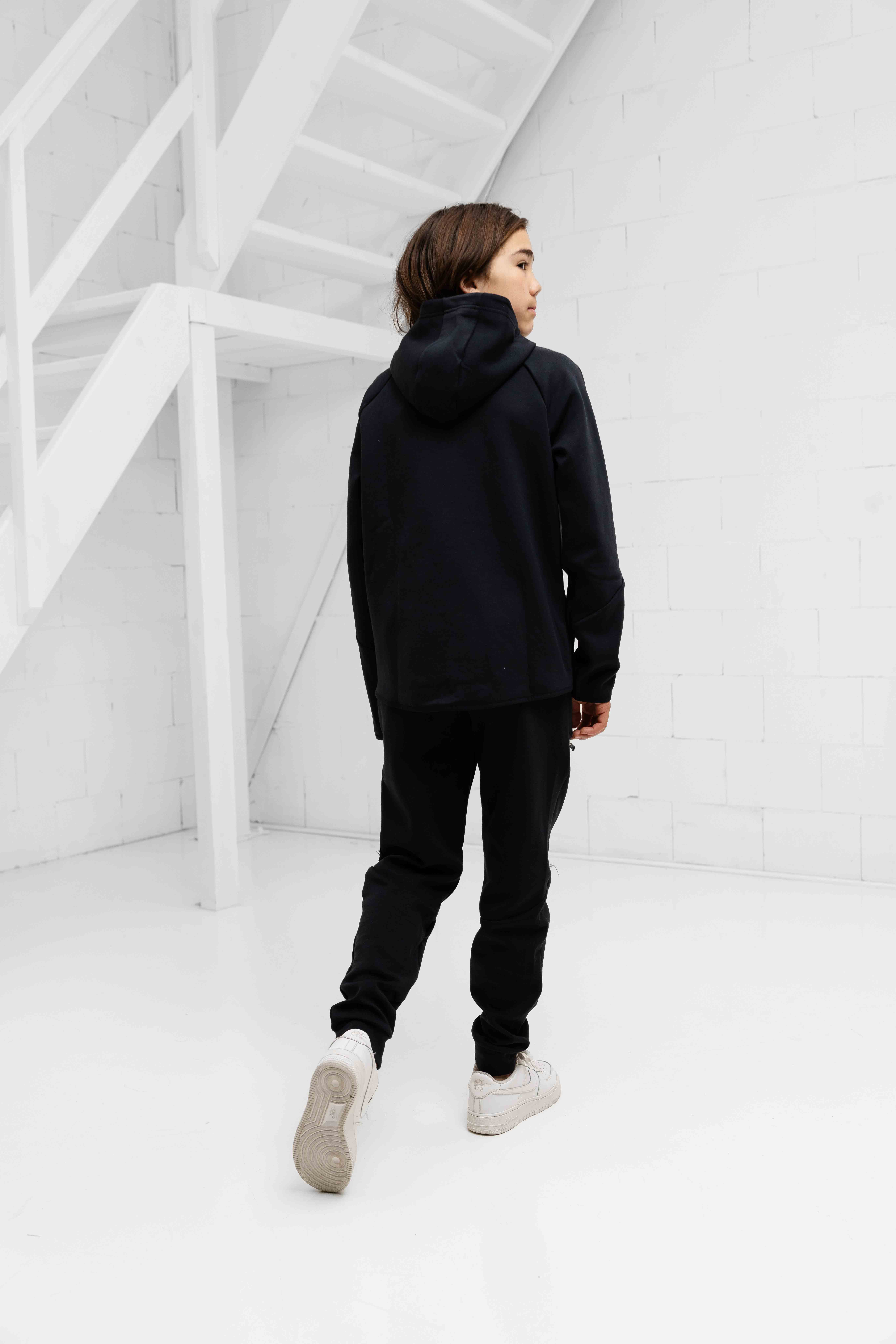 Under Armour Unstoppable Fleece Trainingspak Kids Zwart