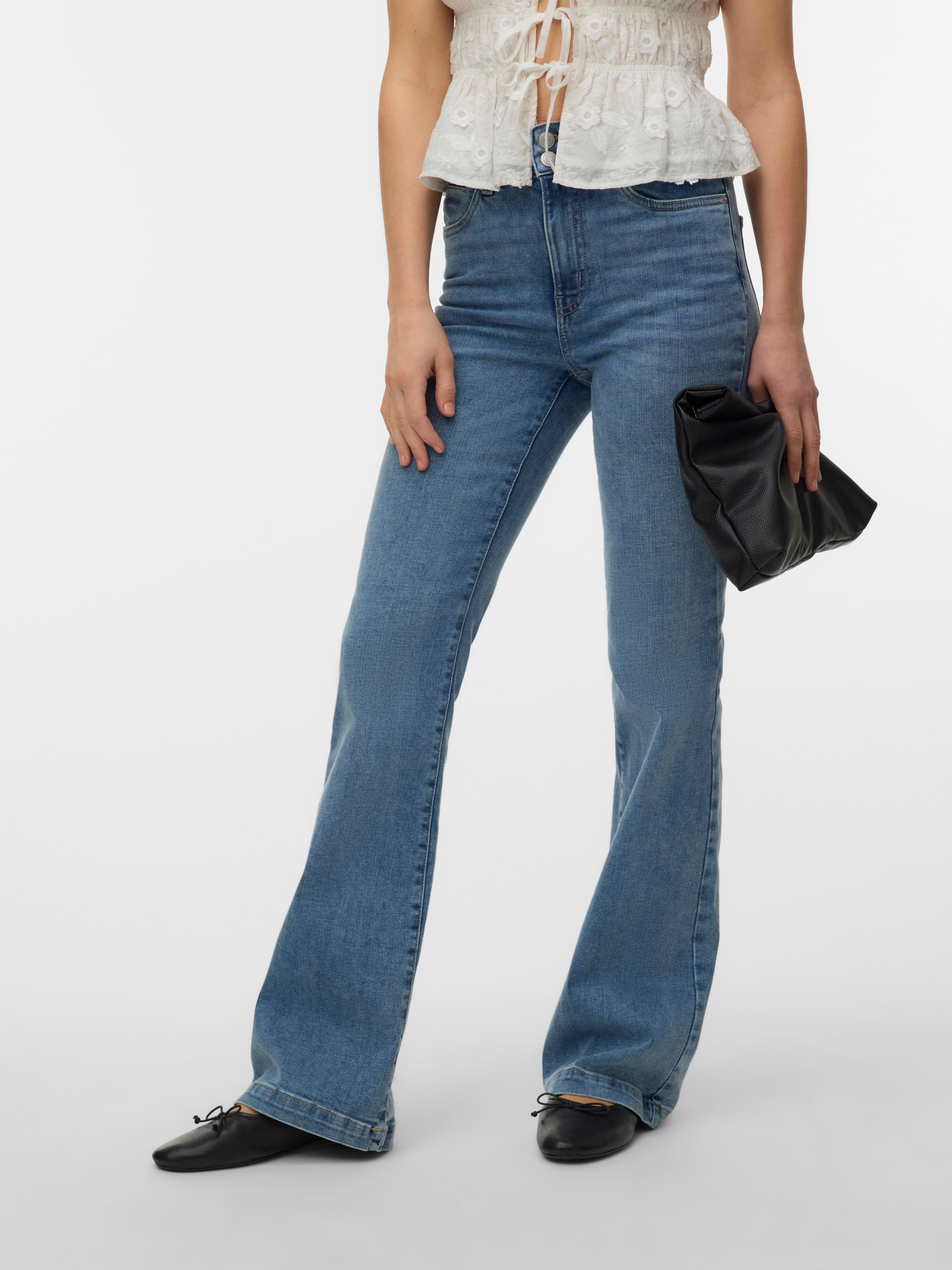 VMTANNA High rise Flared fit Jeans