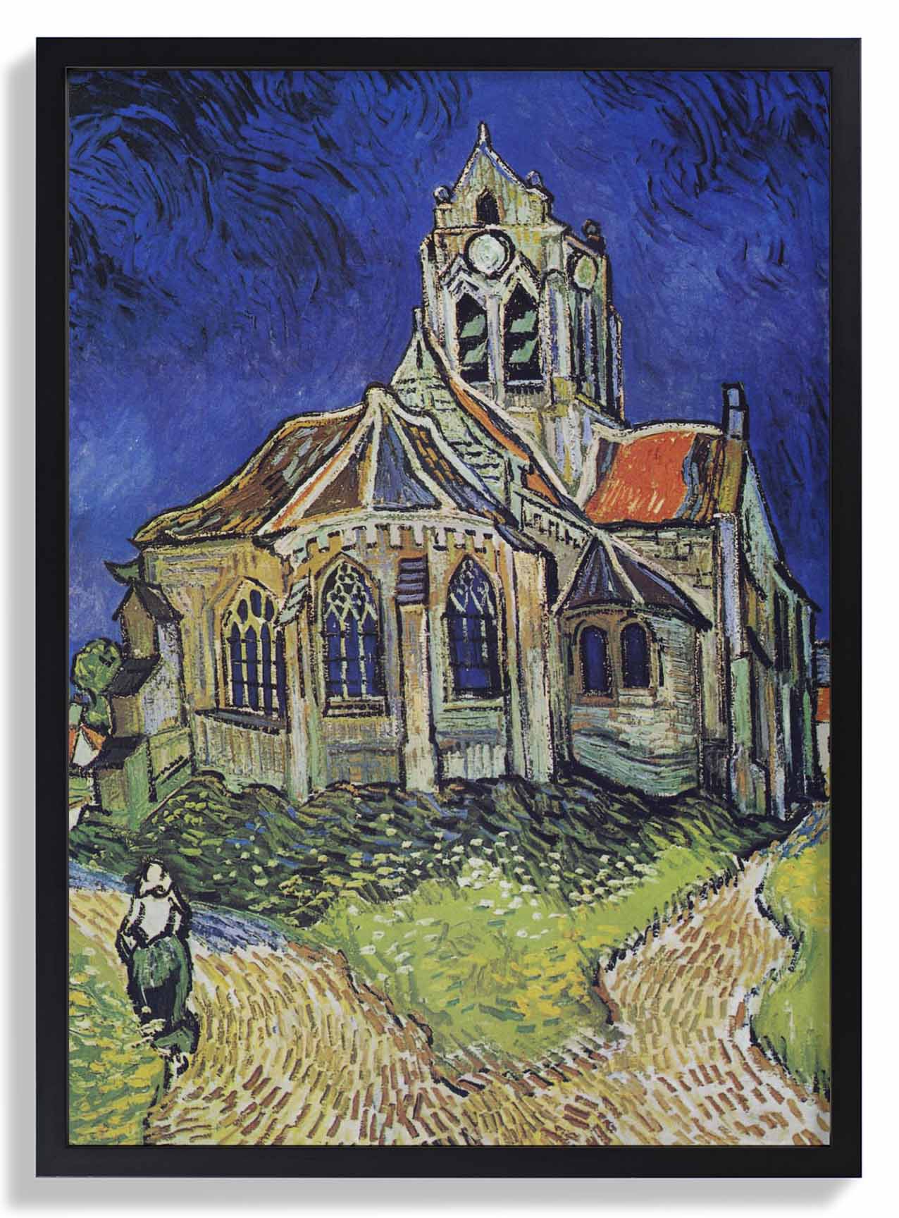 Die Kirche in Auvers von Van Gogh
