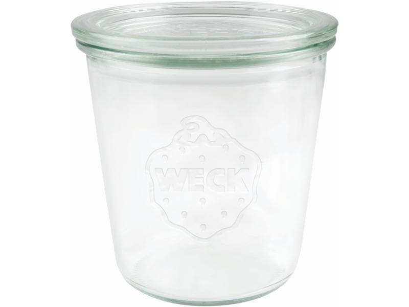 Weck Einmachglas 290 ml, 6 Stück Einmachgläser Set mit Deckel