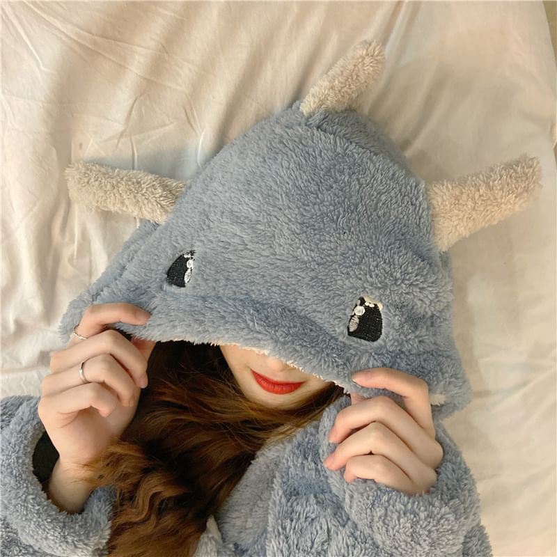 Ukiyo - Lange mouwen dinosaurus pluizige pyjamajas