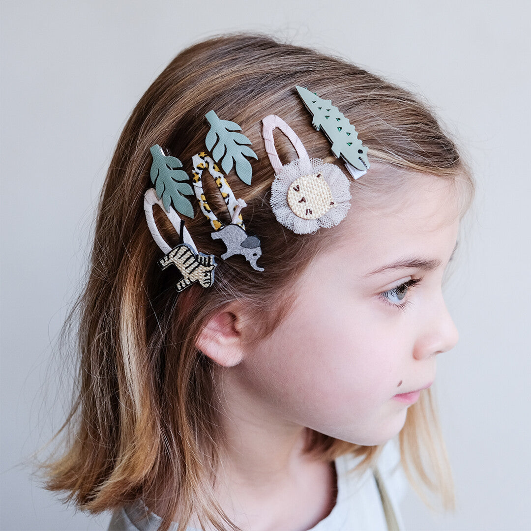 Mimi & lula haarclipjes crocodile - 2st