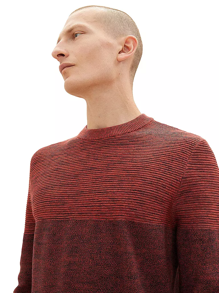 TOM TAILOR Pullover rot
