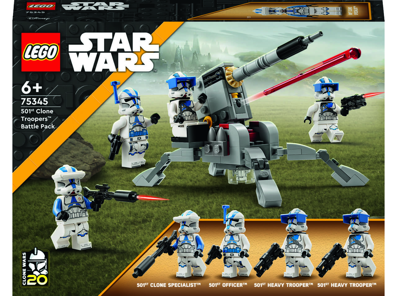 PACK DE COMBATE LEGO STAR WARS 75345