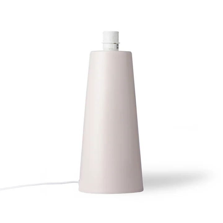 HKliving - Cone Tischleuchtenfuss, M, matt skin