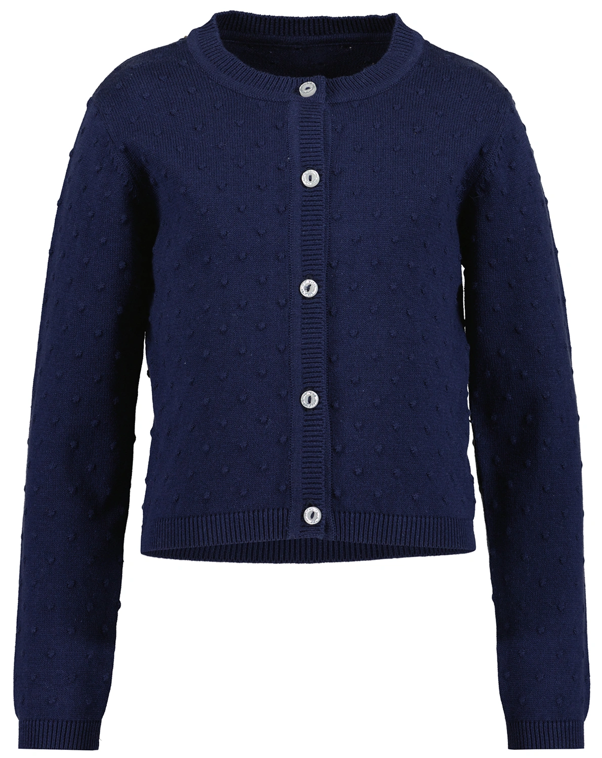 Strickjacke KNOTS in blau