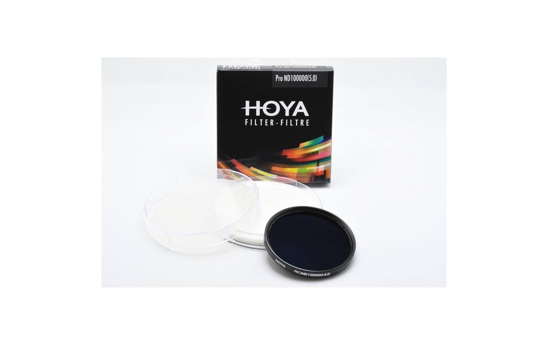 Graufilter Pro ND 100000 – 95 mm<br>Neutraldichtefilter mit Äquivalenz-Lichtreduktion von 16 3/5 Blendenstufen