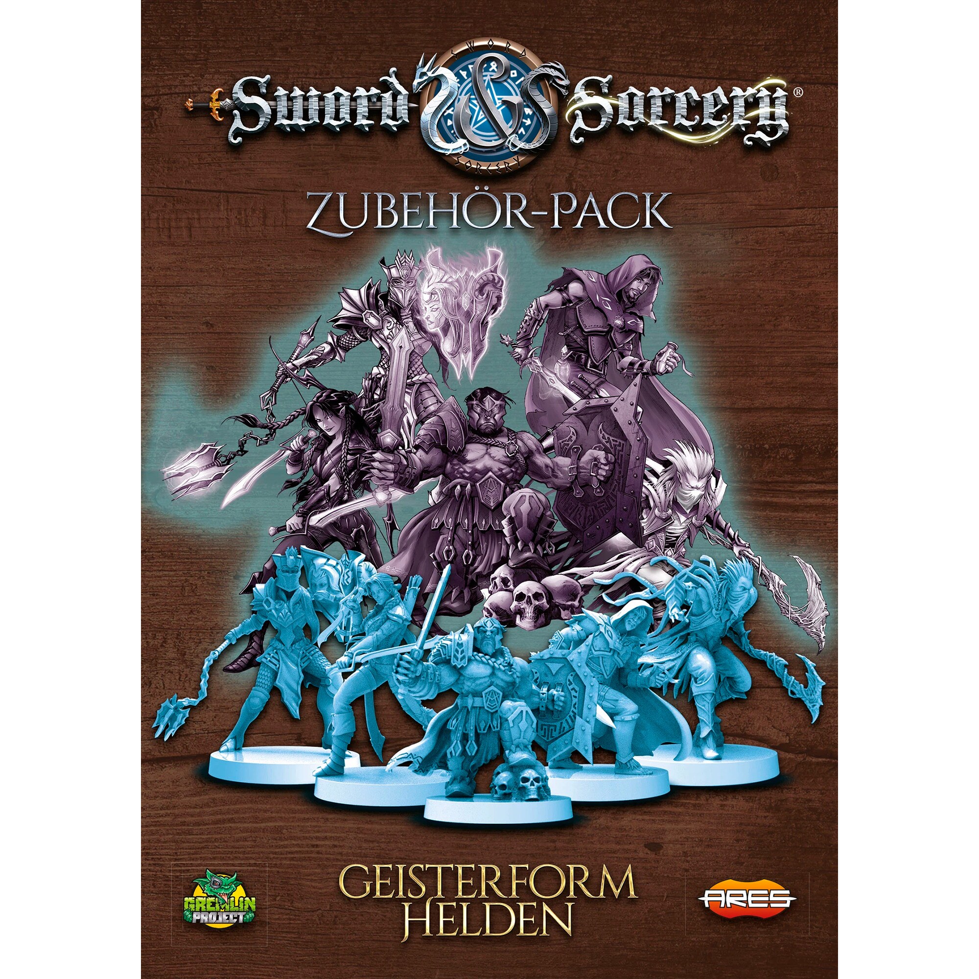 Asmodee Brettspiel Sword & Sorcery: Die alten Chroniken - Geisterform-Helden
