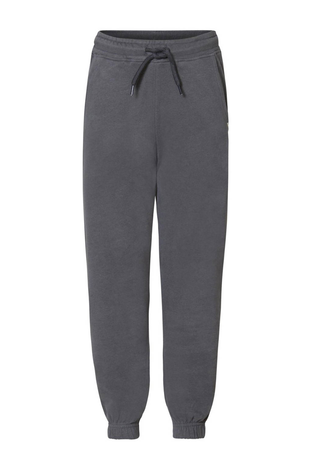 Noppies regular fit broek Nandyal van katoen grijs