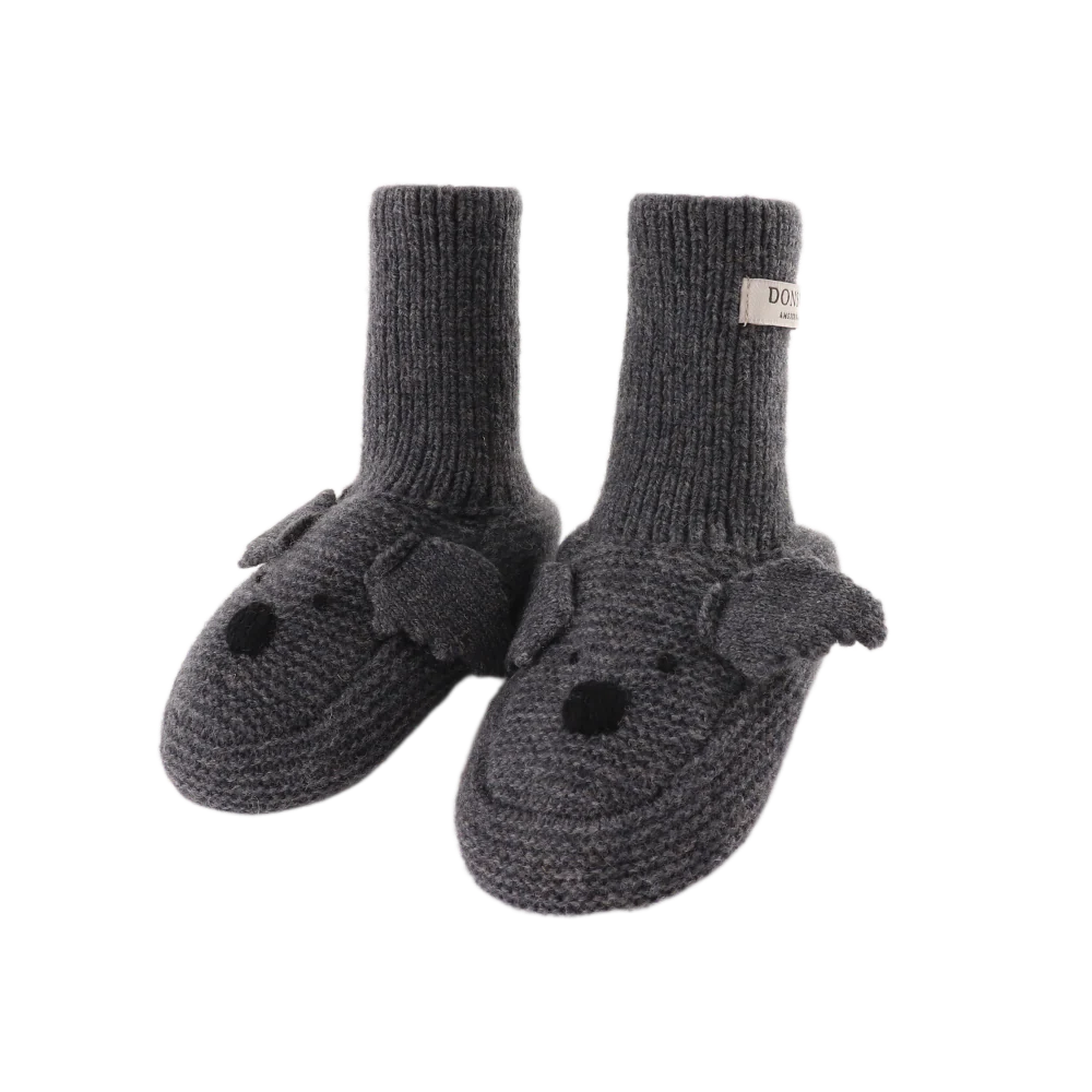 Maicer Merino Wool Booties | Koala | Cloudy Grey Melange