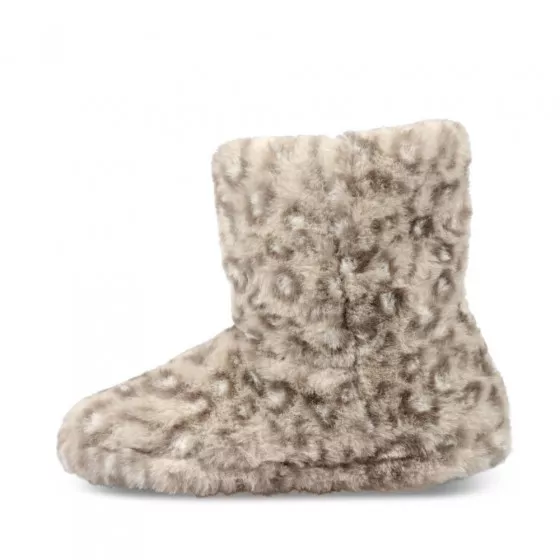 Chaussons bottines GRIS MERRY SCOTT