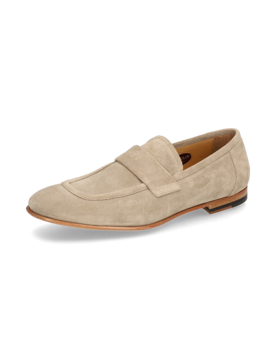 Veloursleder Slipper
