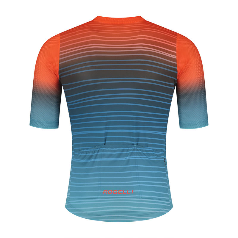 Rogelli Surf Cykeltrøje - Blå/Orange