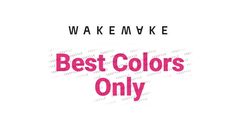 WAKEMAKE - Zacht, transparant multipalet - 3 soorten