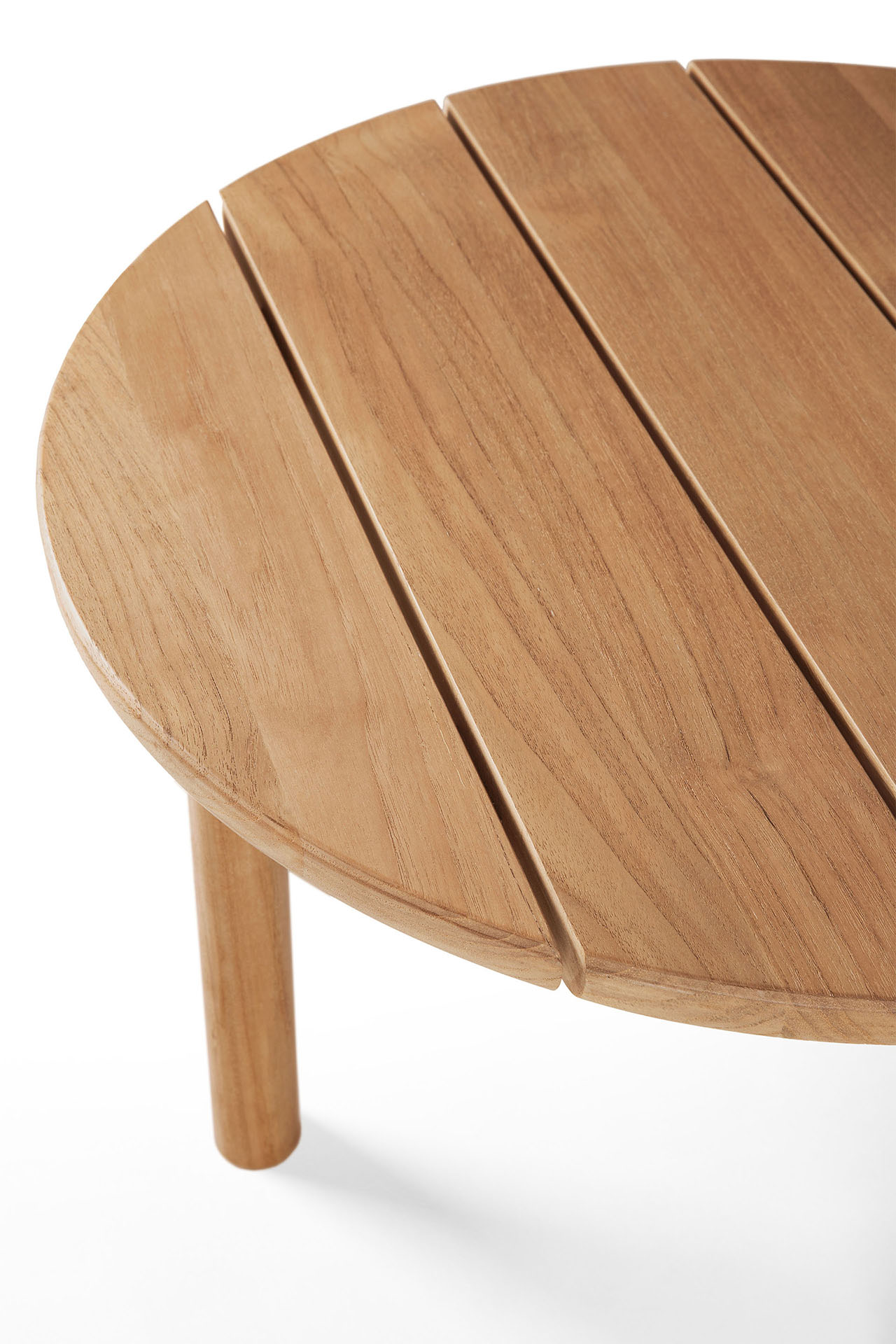 Teak Quatro koffietafel - 68cm