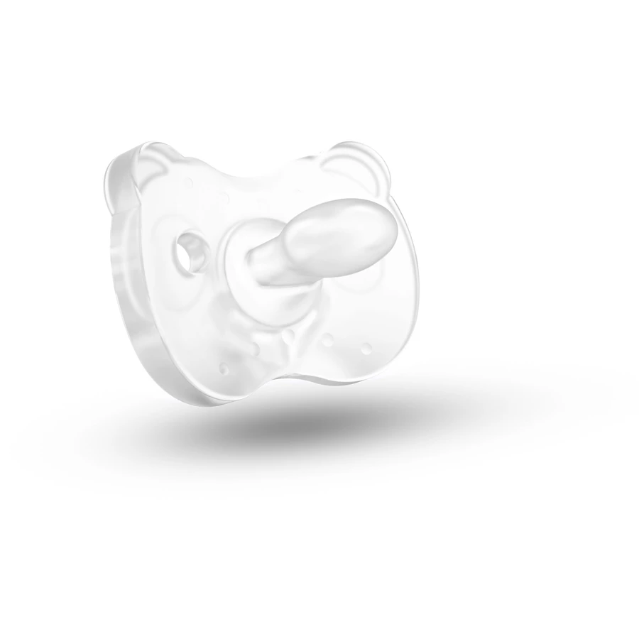 Medela Baby Schnuller Soft Silicone 0-6 UNO transparent, 2 Stück