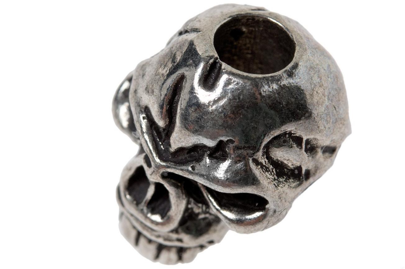 Schmuckatelli Emerson Skull Bead Pewter