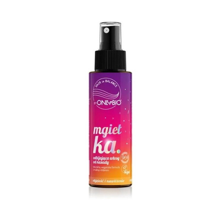 ONLYBIO Hair in Balance Mist reflecterend haar vanaf de wortels 100 ml