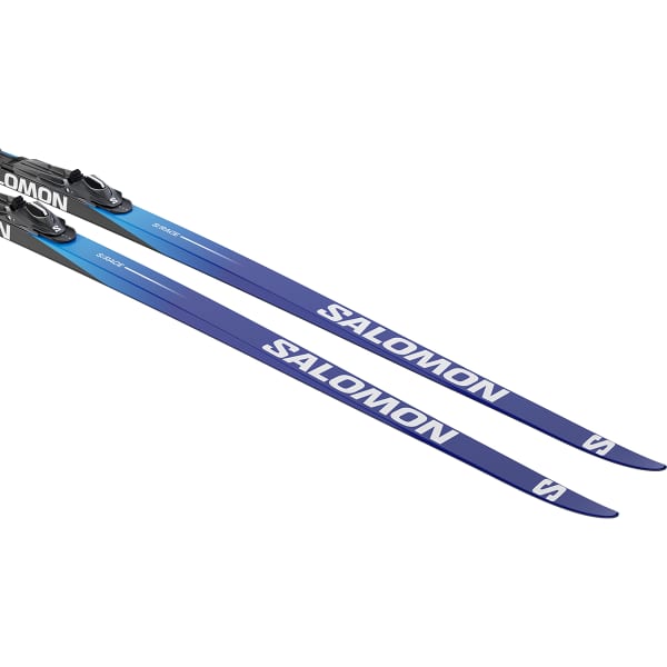 Pack ski de fond SALOMON S/RACE SKATE + PROLINK SHIFT-IN SKATE BLACK/BLUE