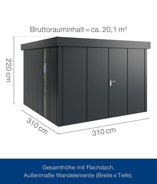 Hörmann Metallgerätehaus Juno JFD14 L-Sk