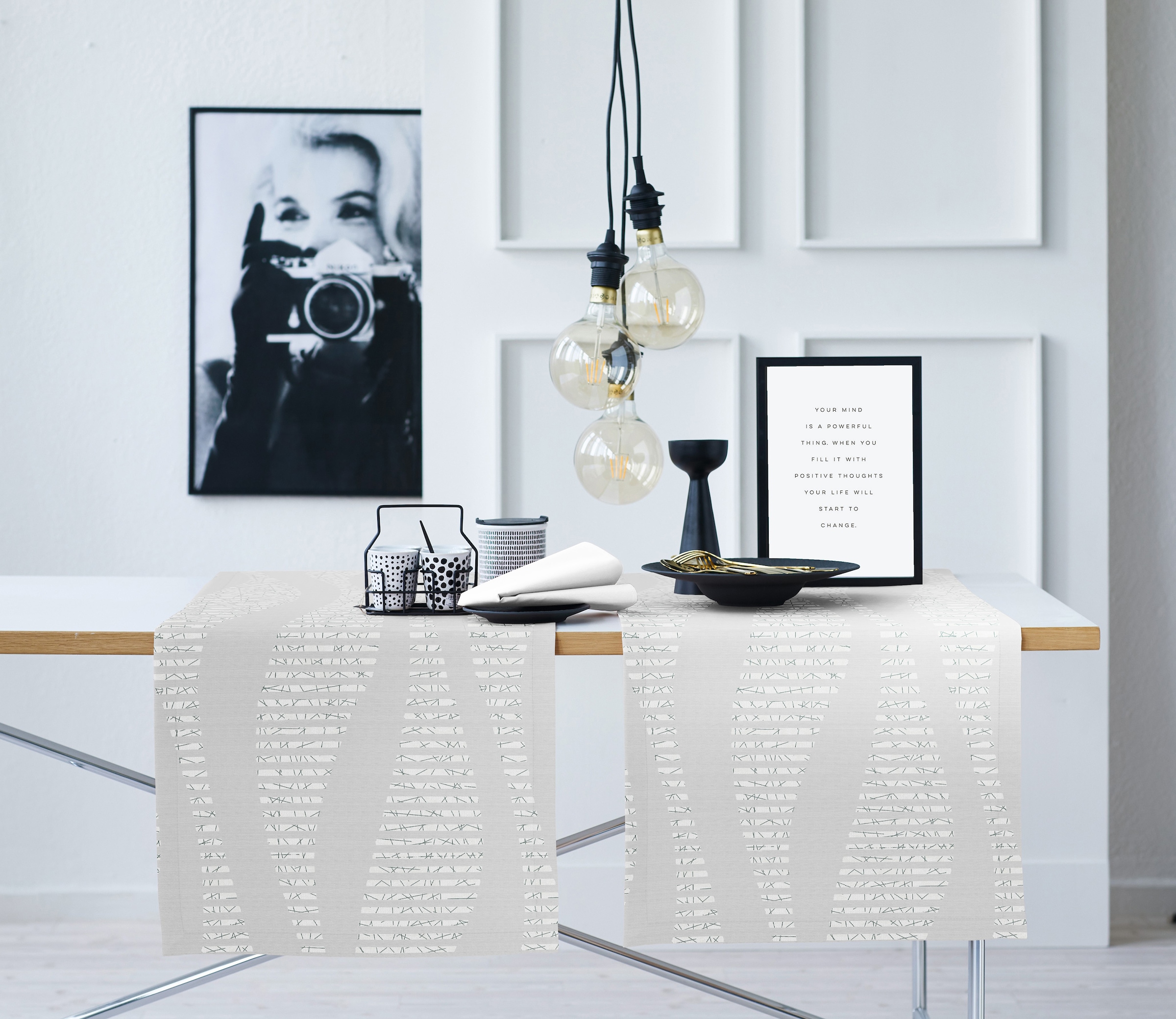 APELT Tischläufer »Vinka, LOFT STYLE, Jacquard«