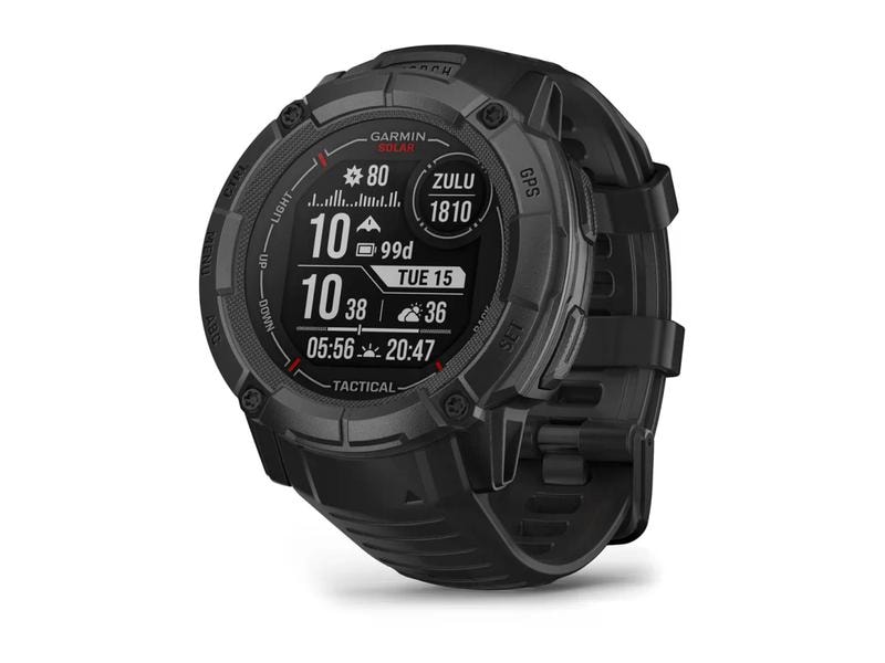 GARMIN Instinct 2X Solar Tactical Edition Schwarz Multisport-Smartwatch