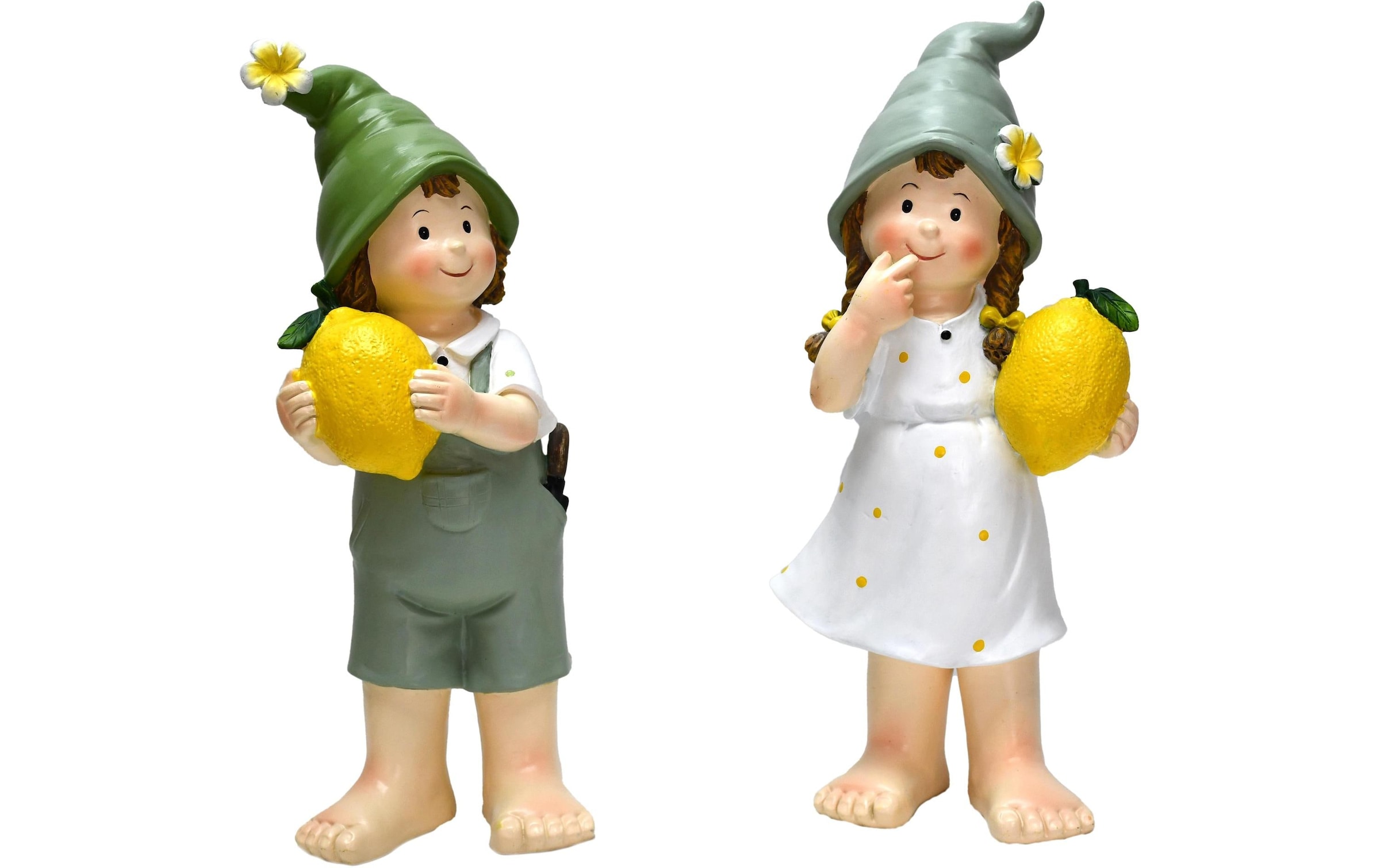 Gartenfigur »Dameco Kinder mit Zitrone 2er Set«