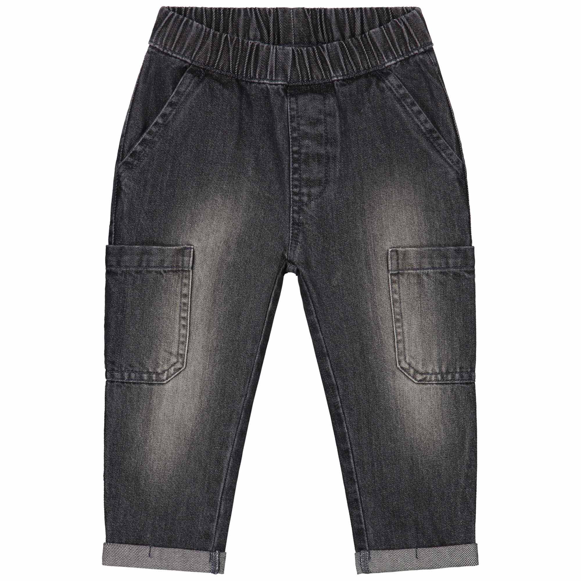 Prénatal peuter broek  effen zwart