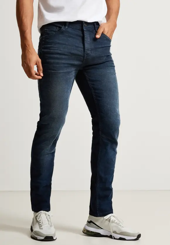 Regular Fit Jeans - dark blue authentic wash