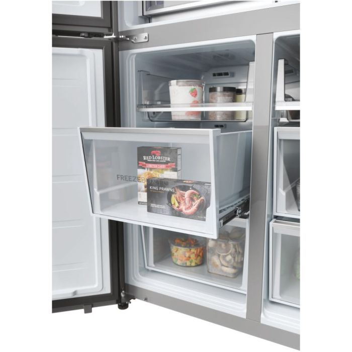 Haier Side-by-Side Cube 90 Series 9 HCW9919FSGB Schwarz