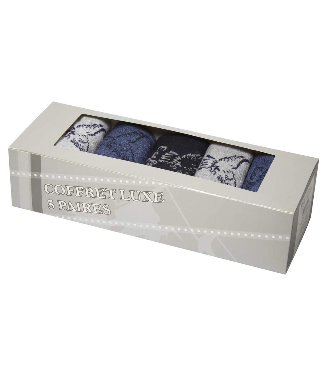 Coffret de 5 Paires de Chaussettes Fantaisie