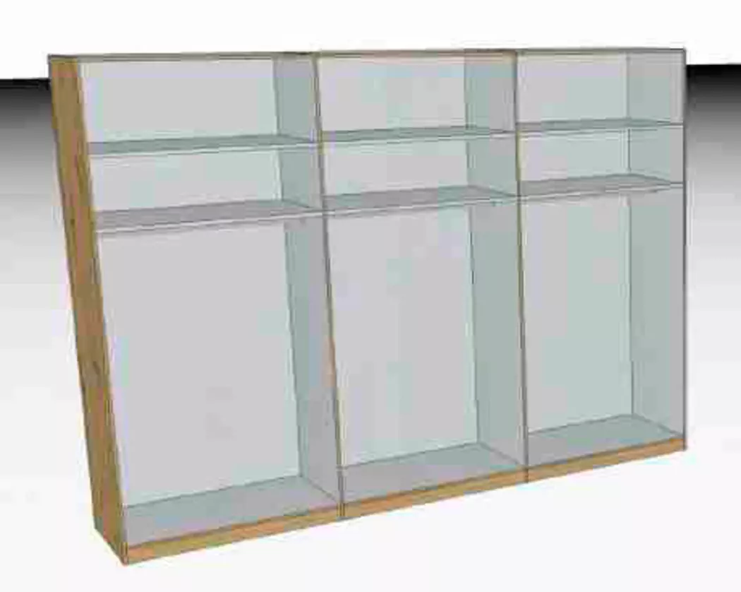 Kleiderschrank Barcelona 300 x 216 cm
