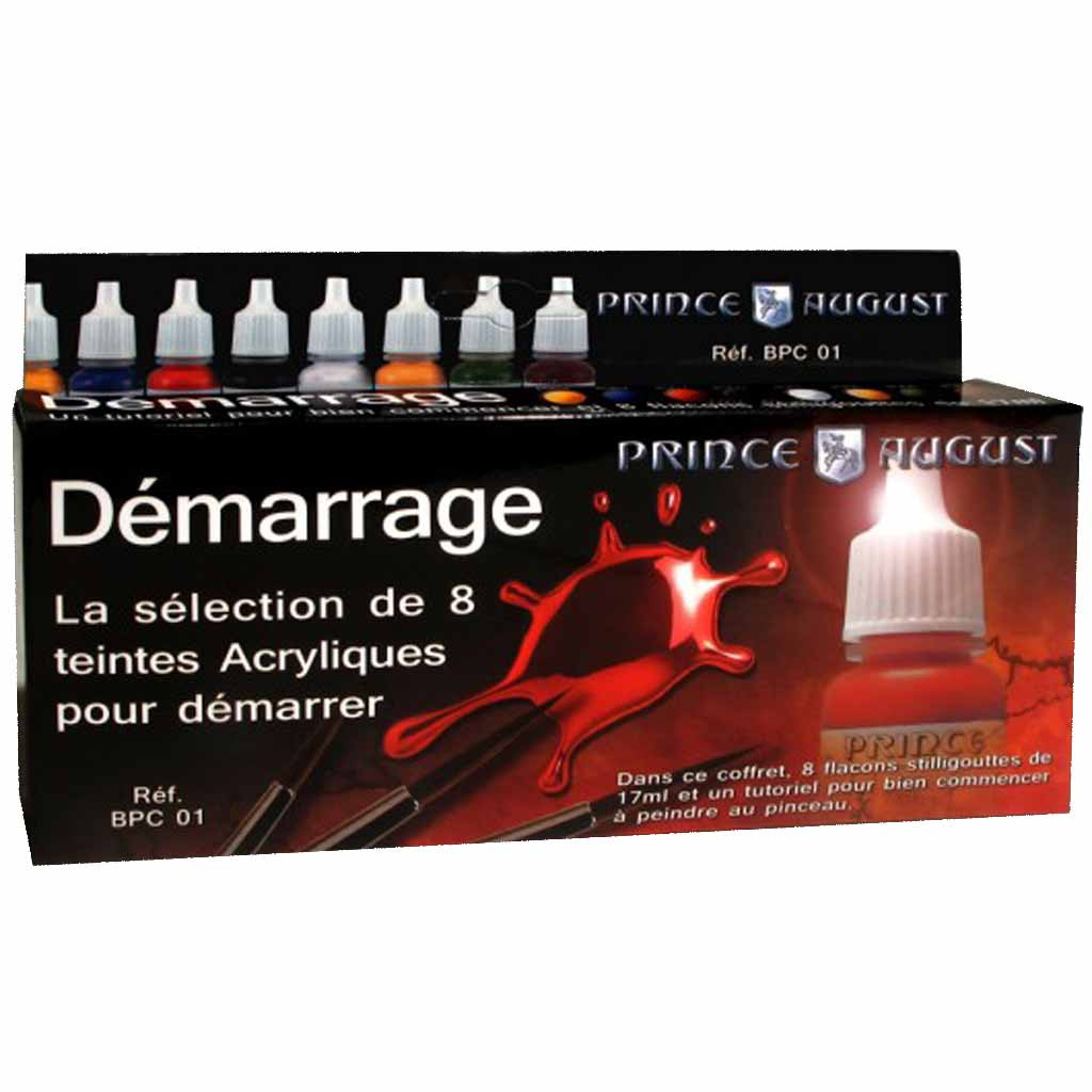 Prince August - Coffret Démarrage Classic 8 Teintes