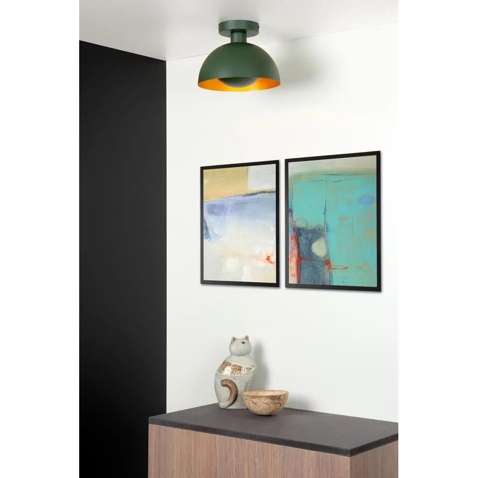 Lucide SIEMON Plafonnière - Groen