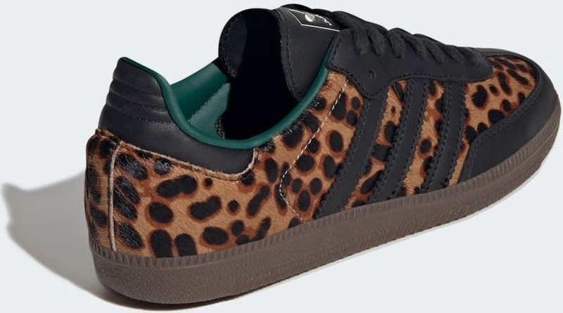 adidas Samba OG - Voetbalschoenen - Rood Leopard - Dames