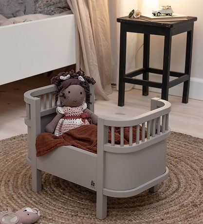 Sebra Puppenbett - m. Matratze - Jetty Beige