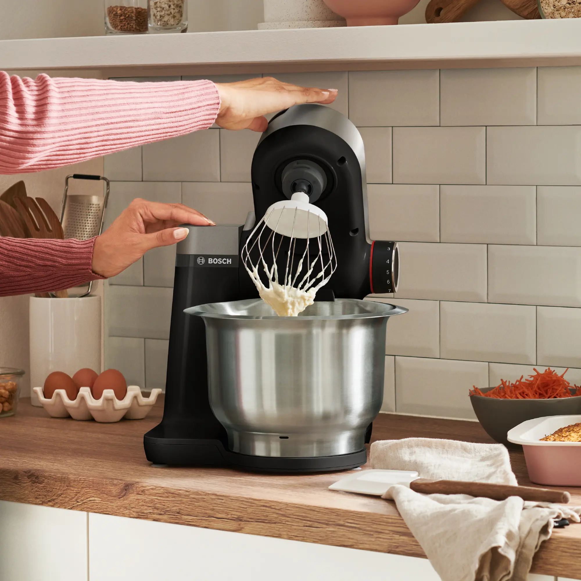 Serie 2 Keukenmachine MUM 900 W Zwart, Zilver